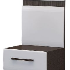 Спальный гарнитур Ненси (Венге/Белый глянец) в Ревде - revda.mebel24.online | фото 7