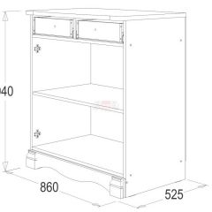 Спальный гарнитур Ольга-1Н (модульная) в Ревде - revda.mebel24.online | фото 14