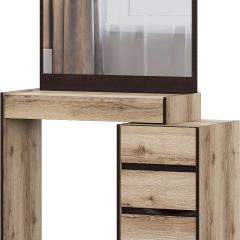 ПРАГА Спальный гарнитур Серия 3 (Дуб Делано/Дуб Венге) в Ревде - revda.mebel24.online | фото 12