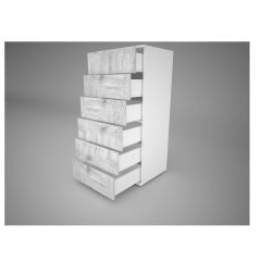 Спальный гарнитур Сорренто EVO (модульный) в Ревде - revda.mebel24.online | фото 6