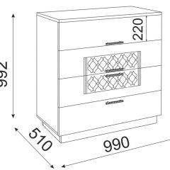 Спальный гарнитур Тиффани (БЕЛЫЙ ТЕКСТУРНЫЙ/БЕЛЫЙ) в Ревде - revda.mebel24.online | фото 13