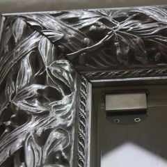 Спальный гарнитур Тиффани Premium черная/серебро в Ревде - revda.mebel24.online | фото 4