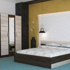 Спальный гарнитур Леси + 3-х створчатый шкаф в Ревде - revda.mebel24.online | фото