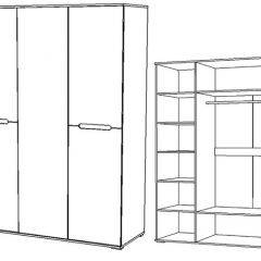 Спальный гарнитур Вегас (модульный) в Ревде - revda.mebel24.online | фото 13