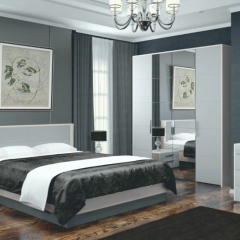 ВИВА Спальный гарнитур (модульный) Текстиль в Ревде - revda.mebel24.online | фото