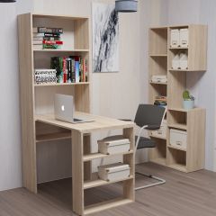 Стеллаж Элемент-1 (дуб сонома) в Ревде - revda.mebel24.online | фото 6