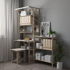 Стеллаж Конструктор Арт.С1000-1 в Ревде - revda.mebel24.online | фото 4