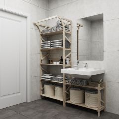Стеллаж Конструктор Арт.СR2000-1 в Ревде - revda.mebel24.online | фото 4