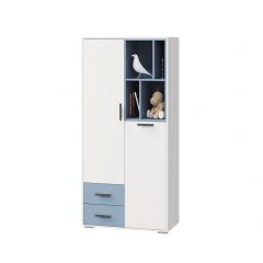 СТИЧ Шкаф для белья и книг с 2мя ящиками и 1 дверью в Ревде - revda.mebel24.online | фото