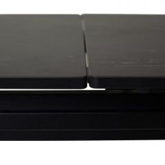 Стол CORNER 120 MATT BLACK MARBLE SOLID CERAMIC / BLACK, ®DISAUR в Ревде - revda.mebel24.online | фото 4