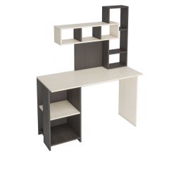 Стол компьютерный Олимп (венге/дуб беленый) в Ревде - revda.mebel24.online | фото 3