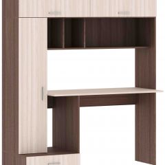 Стол компьютерный ПКС-1 (ясень шимо темный/светлый) в Ревде - revda.mebel24.online | фото