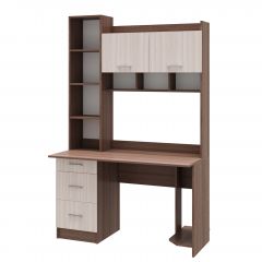 Стол компьютерный ПКС-5 Шимо темный/Шимо светлый в Ревде - revda.mebel24.online | фото 2