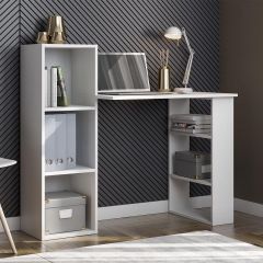 Стол компьютерный СТК 1 (Белый) в Ревде - revda.mebel24.online | фото 1