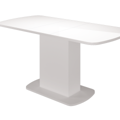 Стол обеденный Соренто 2 раздвижной (Белый) в Ревде - revda.mebel24.online | фото 1