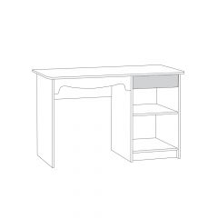 Стол письменный 12.24 Флоренция в Ревде - revda.mebel24.online | фото 3