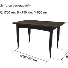 Стол раскладной Ялта-2 (опоры массив цилиндрический) в Ревде - revda.mebel24.online | фото 6