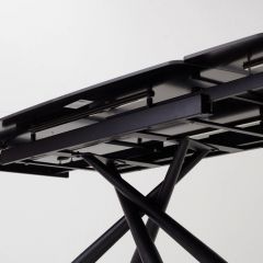 Стол RIVOLI 140 MATT BLACK MARBLE SOLID CERAMIC / BLACK, ®DISAUR в Ревде - revda.mebel24.online | фото 5