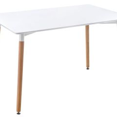 Стол деревянный Table 110 white / wood в Ревде - revda.mebel24.online | фото