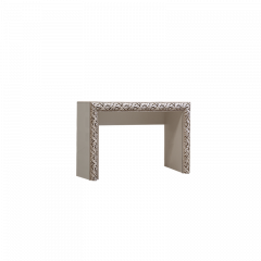 Стол туалетный (1,2м) Тиффани Premium слоновая кость/серебро (ТФСТ-1(П) в Ревде - revda.mebel24.online | фото