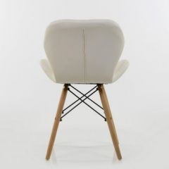 Стул Barneo N-42 Perfecto PU белый в Ревде - revda.mebel24.online | фото 4
