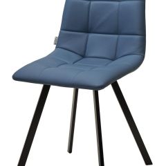 Стул CHILLI-Q SQUARE Oracul 795 Синий, экокожа PU / черный каркас, М-City в Ревде - revda.mebel24.online | фото