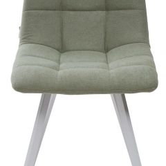 Стул CHILLI SQUARE UF860-11B мятный, ткань/ белый каркас М-City в Ревде - revda.mebel24.online | фото 3
