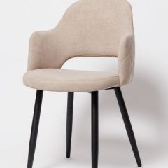 Стул К-14 бежевый/черный в Ревде - revda.mebel24.online | фото