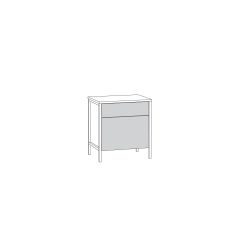 Трувор Тумба прикроватная 13.290 N в Ревде - revda.mebel24.online | фото 2