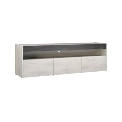 Тумба под ТВ 13.272 (Дуб Белый CRAFT, Интра) в Ревде - revda.mebel24.online | фото
