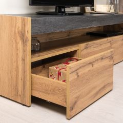 Тумба под ТВ 13.272 (Дуб Вотан 065 R, Интра) в Ревде - revda.mebel24.online | фото 2