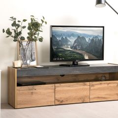 Тумба под ТВ 13.272 (Дуб Вотан 065 R, Интра) в Ревде - revda.mebel24.online | фото 3