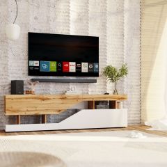 Тумба под ТВ НКМ Дубай секция №4 в Ревде - revda.mebel24.online | фото 3