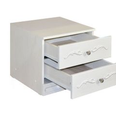Тумба прикроватная 2 ящика "Мария-Луиза 13" в Ревде - revda.mebel24.online | фото 2