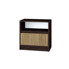 Тумба прикроватная Флоренция (Венге/Дуб Крафт Золотой) в Ревде - revda.mebel24.online | фото