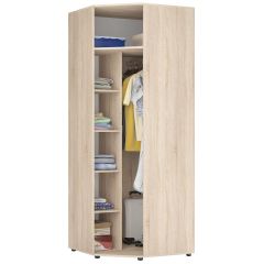 Угловой шкаф с зеркалом "Алиса (H6_M)" с торцевой ручкой в Ревде - revda.mebel24.online | фото 3