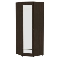 Угловой шкаф с зеркалом "Алиса (H6_M)" с торцевой ручкой в Ревде - revda.mebel24.online | фото