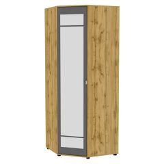 Угловой шкаф с зеркалом "Алиса (H6_M)" с торцевой ручкой в Ревде - revda.mebel24.online | фото 21