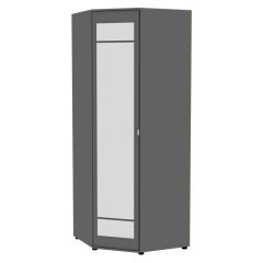Угловой шкаф с зеркалом "Алиса (H6_M)" с торцевой ручкой в Ревде - revda.mebel24.online | фото 22