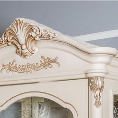 Витрина одностворчатая Мона Лиза (крем) в Ревде - revda.mebel24.online | фото 5