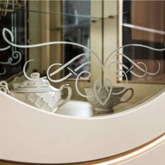 Витрина одностворчатая Мона Лиза (крем) в Ревде - revda.mebel24.online | фото 6