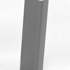 Торцевая заглушка  для цоколя h100 мм (Алюминий, Белый, Черный, Сонома) в Ревде - revda.mebel24.online | фото