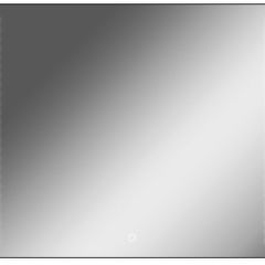 Зеркало Cosmo 100 black с подсветкой Sansa (SC1047Z) в Ревде - revda.mebel24.online | фото 1