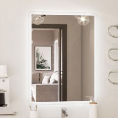 Зеркало Дублин 800х600 с подсветкой Sansa (GL7017Z) в Ревде - revda.mebel24.online | фото 6