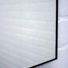 Зеркало Eclipse 100 black с подсветкой Sansa (SE1032Z) в Ревде - revda.mebel24.online | фото 6