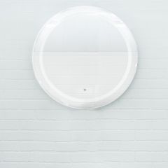 Зеркало Gia 75 white с подсветкой Sansa (SGa1044Z) в Ревде - revda.mebel24.online | фото 3
