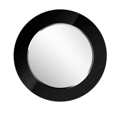 Зеркало круглое черный (РМ/02) в Ревде - revda.mebel24.online | фото