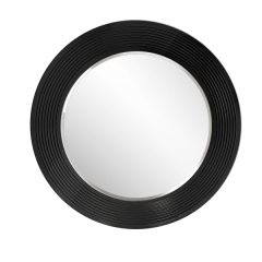 Зеркало круглое черный (РМ/02(S) в Ревде - revda.mebel24.online | фото