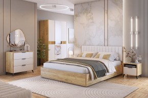 АДАМ К1 Спальный гарнитур (белое дерево) в Ревде - revda.mebel24.online | фото