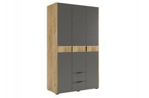 АДАМ К2 Спальный гарнитур (графит) в Ревде - revda.mebel24.online | фото 8